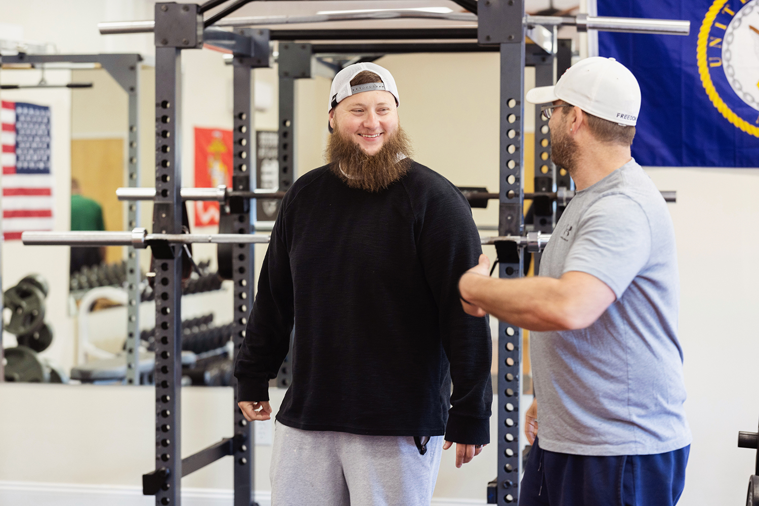 Gym and training scene at Boots To Health